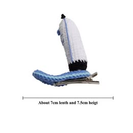 SpongeBob's Krusty Krab Staff Hat Hair Clip By Amori Fati