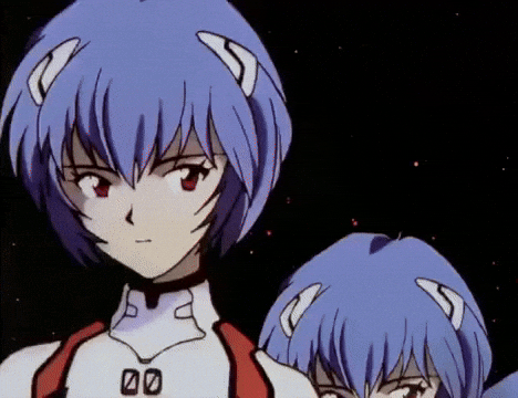 🔵 Neon Genesis Evangelion Anime Jersey 👾⚡ | Blue V2