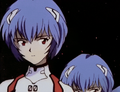 🔵 Neon Genesis Evangelion Anime Jersey 👾⚡ | Blue V2