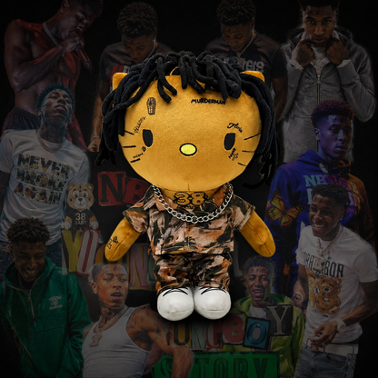 💚🖤 NBA YoungBoy's Fat Babi Plush 🎤⛓️💵✨