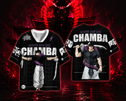 ⚡ Jujutsu Kaisen Anime Jersey 👁️ | Premium Oversized Jersey | Toji