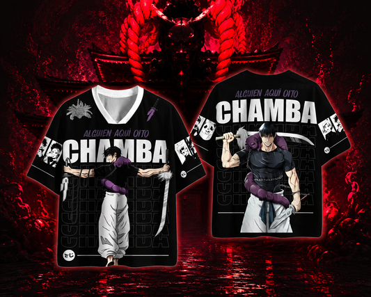 ⚡ Jujutsu Kaisen Anime Jersey 👁️ | Premium Oversized Jersey | Toji